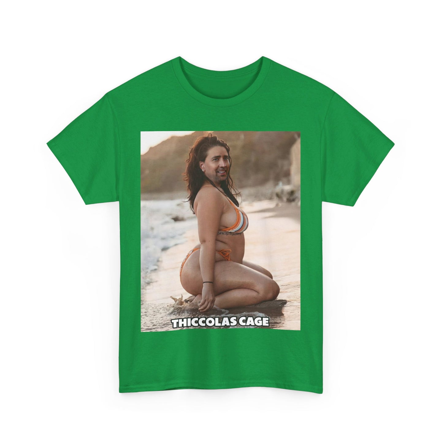 Thiccolas Cage Meme T-Shirt