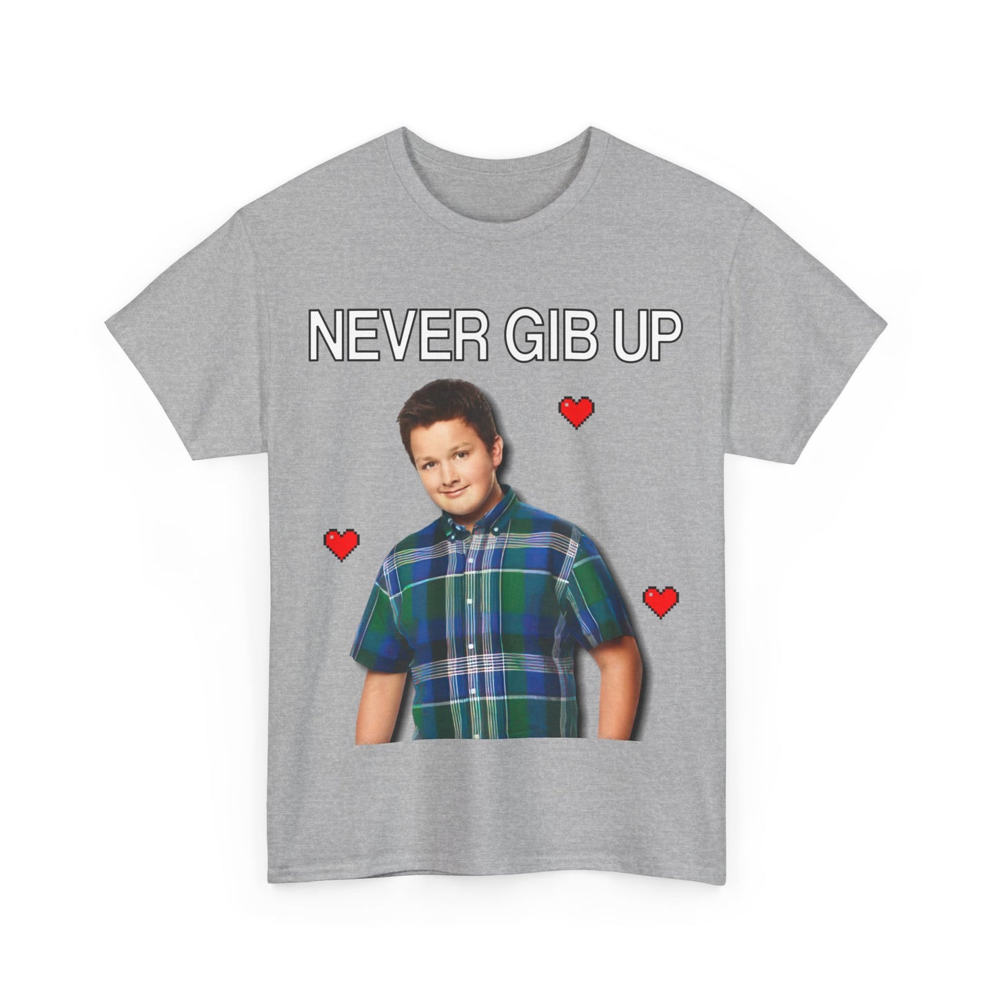 "Never Gib Up" T-Shirt