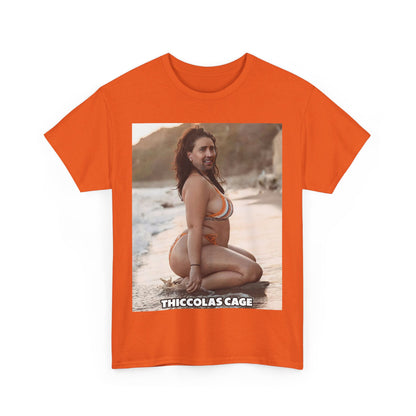 Thiccolas Cage Meme T-Shirt