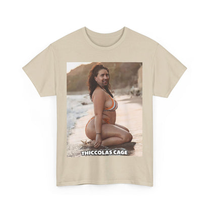 Thiccolas Cage Meme T-Shirt