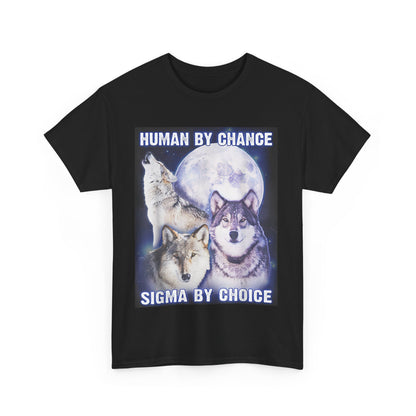 Human By Chance, Sigma By Choice T-Shirt