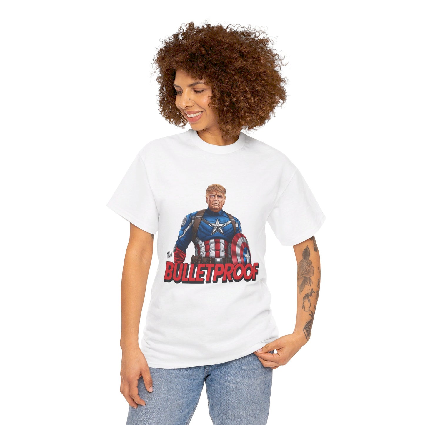 Donald Trump "Bulletproof" MAGA Meme T-Shirt