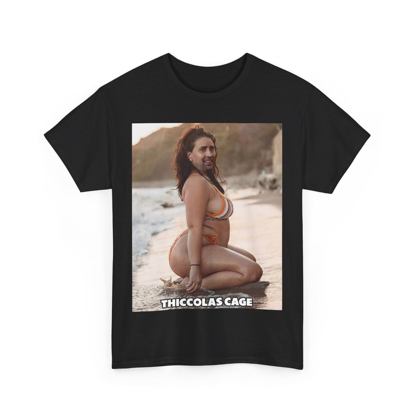 Thiccolas Cage Meme T-Shirt