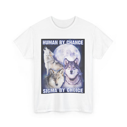 Human By Chance, Sigma By Choice T-Shirt