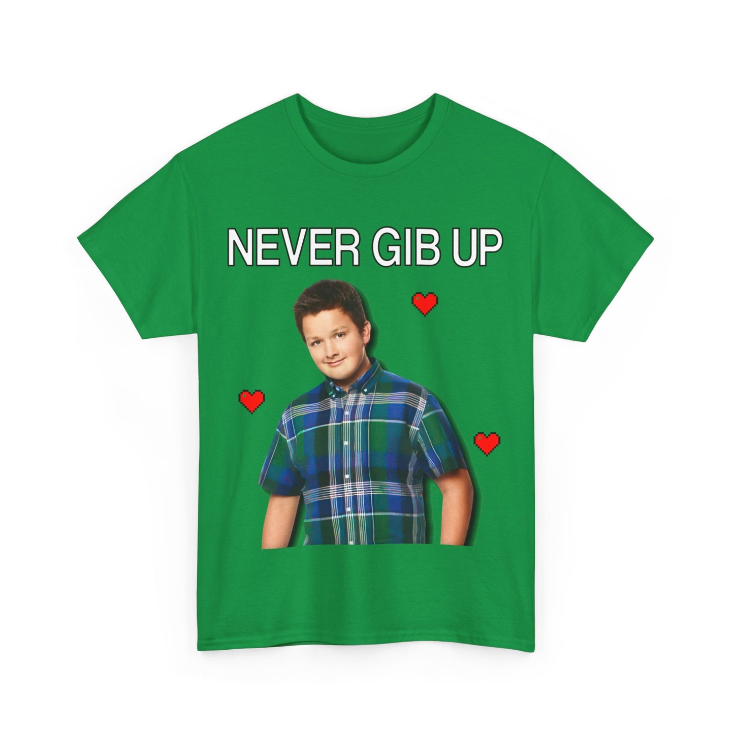 "Never Gib Up" T-Shirt