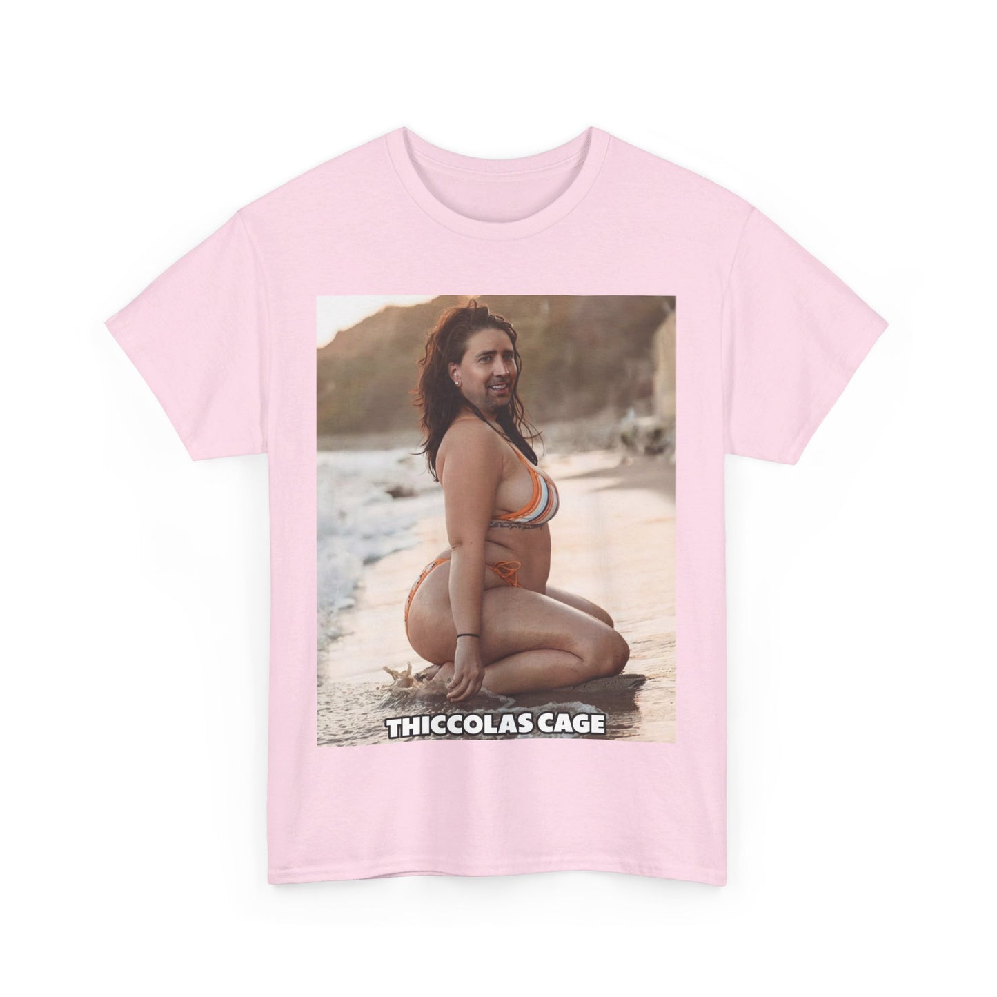 Thiccolas Cage Meme T-Shirt